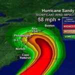 Image:  Hurricane Sandy – Storm Path