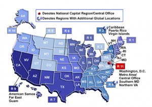 Image:  GSA Regional Map