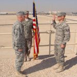 Scott DeLoera's reenlistment.