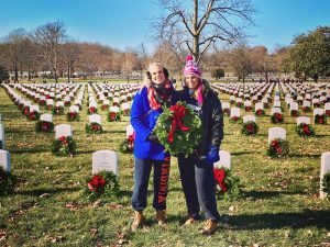 Kylene Henson, VMSI's Director of Recruiting (R), with her sister Kendall at WAA.