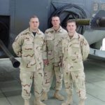 VMSI COO, Ken Konkol (far left),  with Air Force comrades during Operation Enduring Freedom.