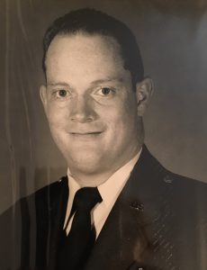 Rick Burgard, while serving  in the US Air Force.