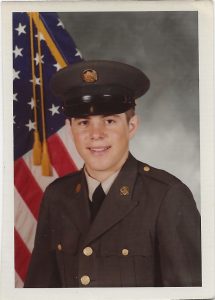 Dale Aubin, while  serving in the U.S. Army.