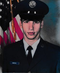 Stephen Mancuso, while serving  in the U.S. Air Force