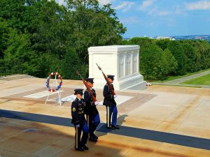 Memorial Day Presentation at the Tomb of the Unknown Soldier at Arlington National Cemetery (Photo Credit: Ken Konkol)